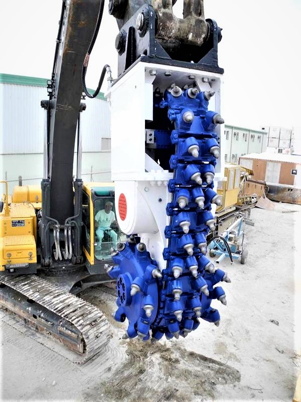 maahadeng's tweet photo. We are Manufacturer of High-Performance Hydraulic Attachments.
Chain Drum Cutter is ideal for Trenching / Tunnelling / Stripping and reclamation / Underwater works / Quarrying / Demolition / Wall profiling .
for more info visit our website: https://t.co/9ZtjNCdW3y
#quarrying https://t.co/2CuGaDDbZg