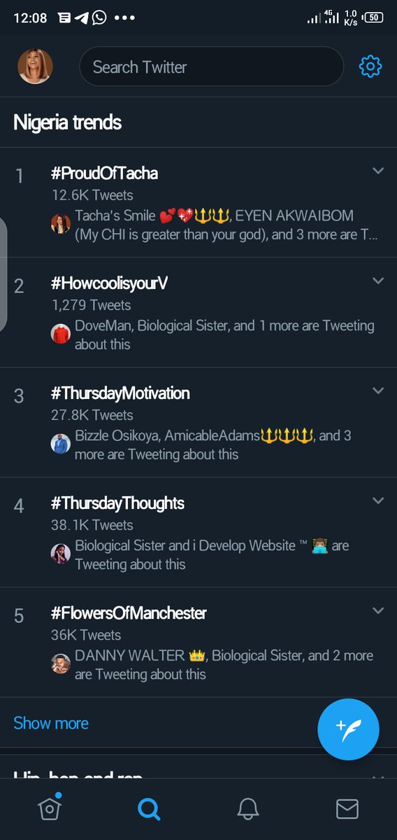 I__Afolabi's tweet image. Titans still owns the street of Nigeria Twitter and we are not ready to hand it over to anyone yet

Am a Proud Titan🔱 and am Proud of Tacha❤

God Bless Tacha🙏🏽 God Bless Titans🙏🏽

#ProudOfTacha 
#NatachaAkideInitiative