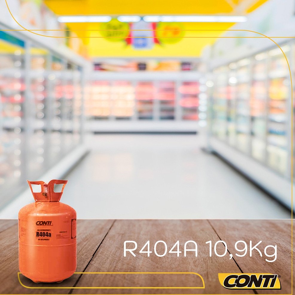 ImportCONTI_'s tweet image. El R-404A es una mezcla de gases refrigerantes HFC casi azeotrópica, con cero agotamiento a la capa de ozono, utilizada en equipos nuevos de refrigeración de medias y bajas #conti #cuidaelambiente  #aireacondicionado #climatización #Valencia #Venezuela