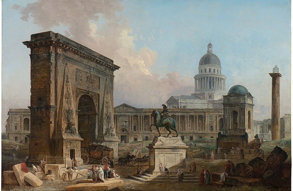 Hubert Robert
Les monuments de Paris
1789