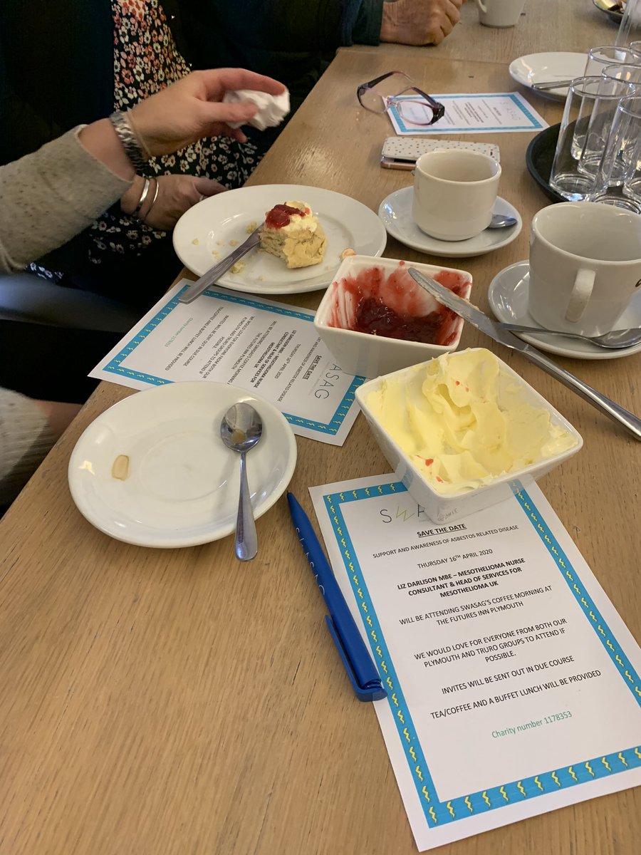 This meeting always generates the “cream or jam” first debate!! Lucy has made her decision...😂@swasag @LucyAStrong @HJrespiratory @NovumLaw @andynovumlaw