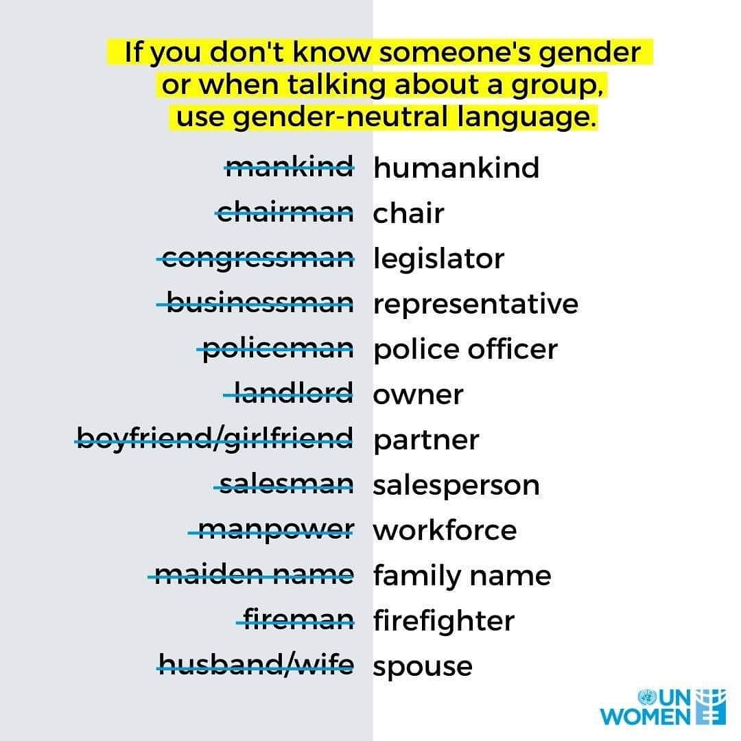 ExeroSoluciones's tweet photo. Como profesionales del mundo de la lengua, nuestro deber es utilizar un lenguaje que no discrimine y que englobe a todas las personas. Aunque a veces sea un poco complicado, no es imposible.

#equality #women #translation #interpreting #igualdad #lenguajeinclusivo #challenges https://t.co/aif5VL5Slb