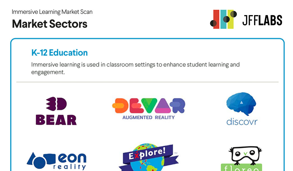 DEVAR_ORG's tweet photo. We are very happy to be featured in the 2020 Immersive Learning Technology market scan by @jfftweets! We believe that augmented reality is a game changing technology that can transform the way students learn and make education more engaging and fun

#AR #edtech #ARVRinEDU #K12 https://t.co/GBrHYhM2t3