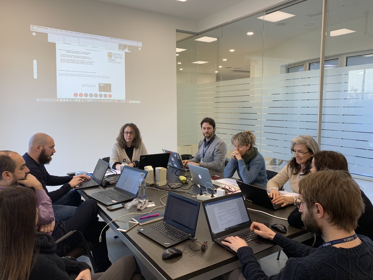 Cineca1969's tweet photo. E' in corso al Cineca l'incontro semestrale di #HIGHLANDER, progetto finanziato dalla Comunità Europea per una gestione sostenibile del territorio, riducendo i rischi e cogliendo le sfide poste dal cambiamento #climatico.
https://t.co/PCVXxbVAen
#HPC https://t.co/Gbq1jrv6ym