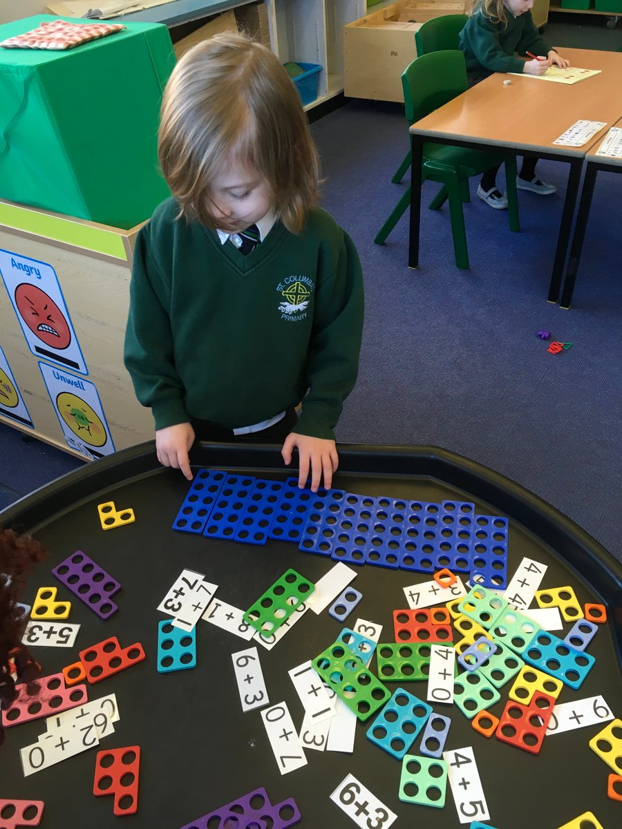 StColumbas2016's tweet photo. Primary 1 are enjoying using Numicon and other manipulatives to help with their learning. Great learning conversations happening, these children were even able to tell us that 10 tens were 100!! @WLmaths @FVWLricNumerac1 #5starlearners #5starcourse https://t.co/cB3ZnTdc9U