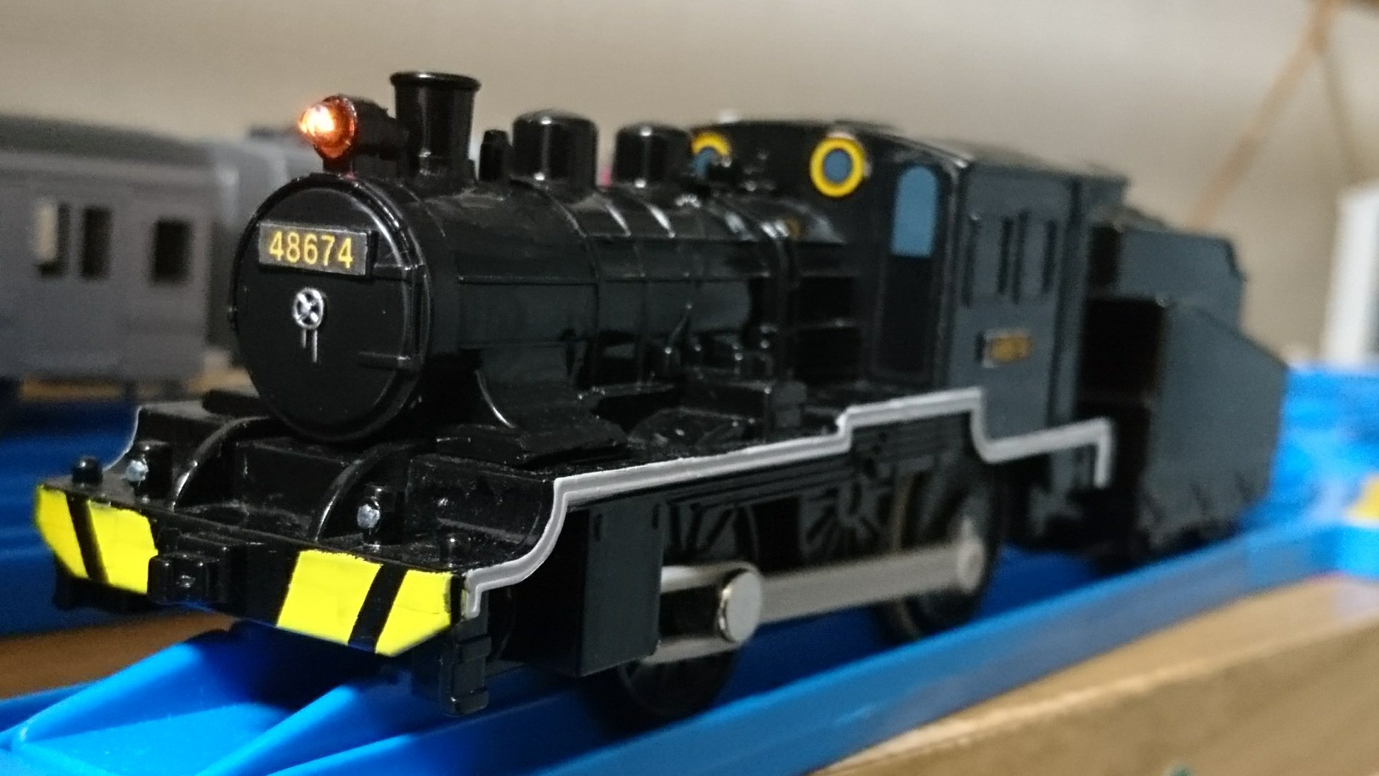 珱涼 в X: „8620型蒸気機関車 48674号機 完成です！ 制作に5ヶ月