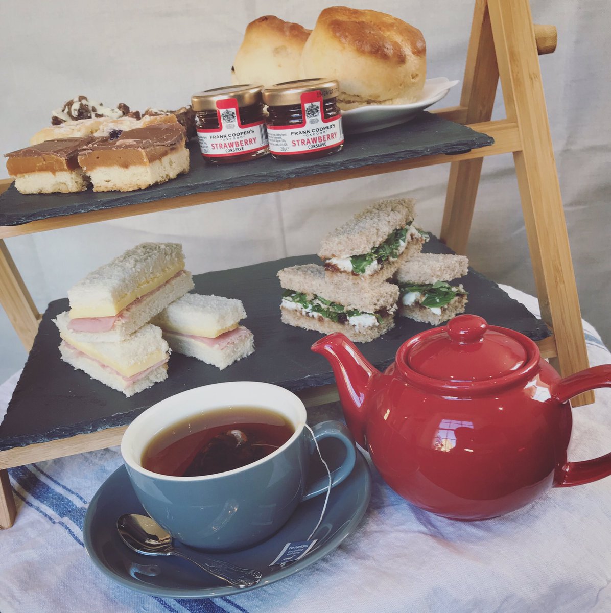 Afternoon tea isn’t just for special occasions! #treatyourself 

Ours is just £13.50/£17.50 with elderflower/prosecco.

#afternoontea #bristol #clifton #independentcafe #dealoftheday #bristolcafe #cheers #bestofbritish