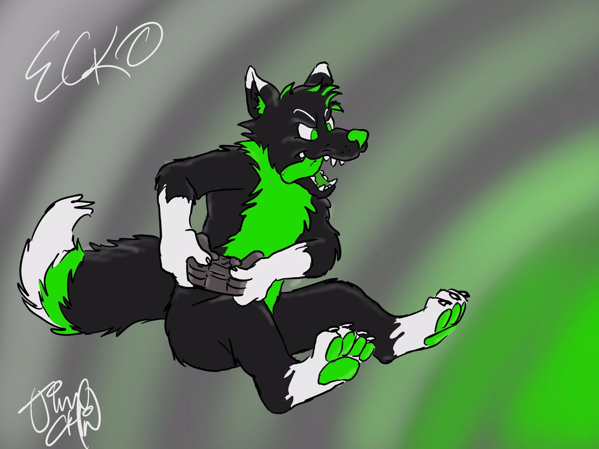 Because I didn’t wanna retype it and I doubt Twitter supports this much text, but here’s a summary basically of why my sona Ecko was created..I love my sona so much..always will.