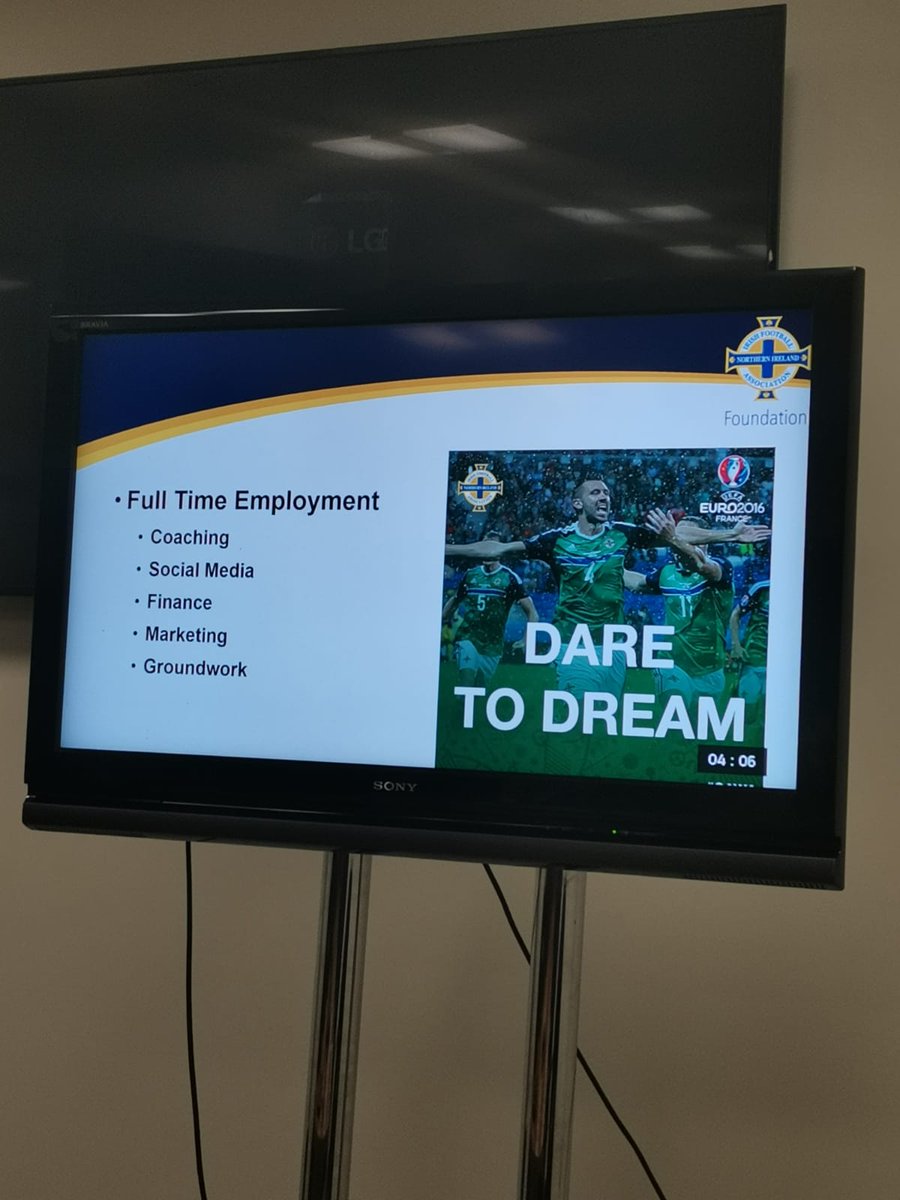 Great to see the young people (12 participants) at Evolve Youth get their Grassroots Intro to coaching certificate following fantastic study visits #careers #education #iRural <a href="/UlsterUniSport/">Ulster Uni Sport</a> <a href="/IFAFootballDev/">Irish FA Foundation</a> <a href="/Better_NI/">Better Belfast</a>