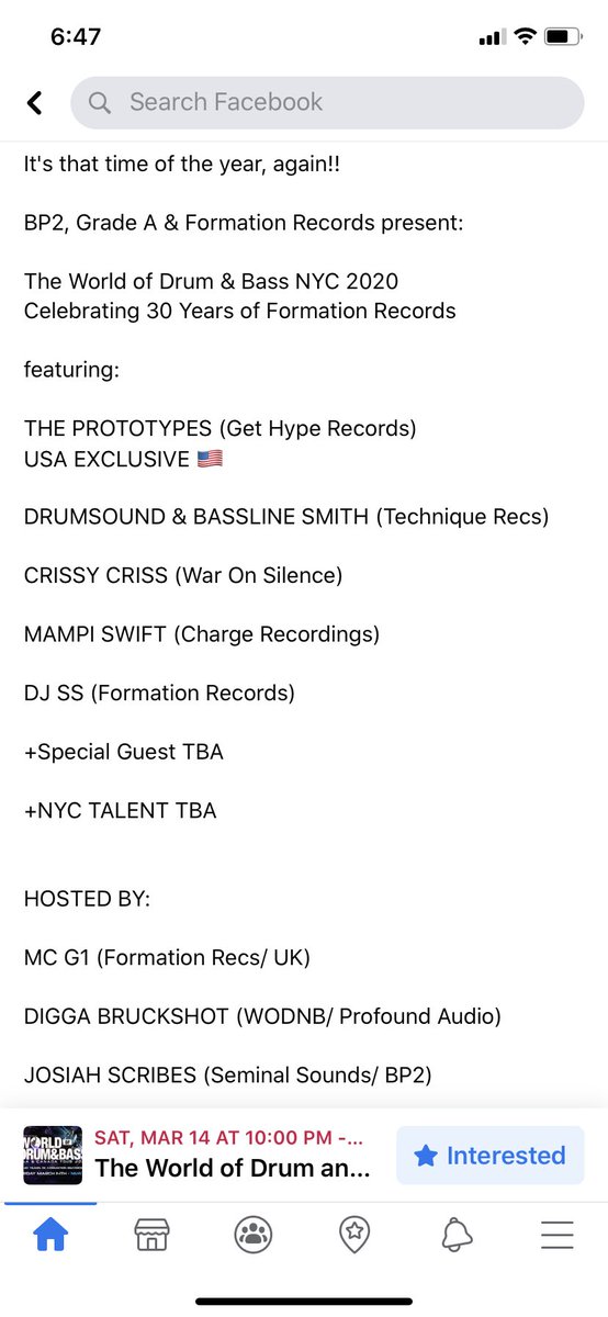 BP2_DnB's tweet photo. Good morning, dnb heads! Here’s the latest on NYC @WODNB @lprnyc March 14 🔈🔈DONT MISS 🎉 https://t.co/zwo2CV4KbM