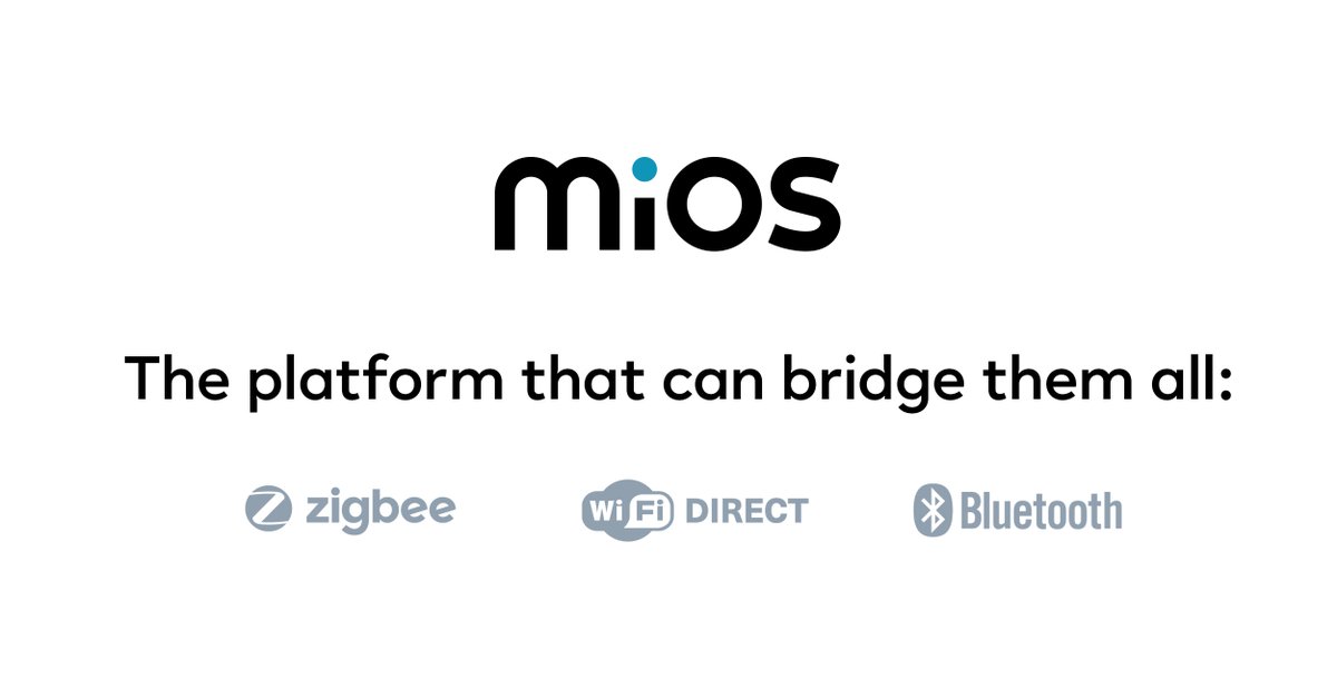 With MiOS, customers never need to worry about compatibility — we have the #iotplatform that can bridge them all: Z-Wave, ZigBee, Wi-Fi, and more. For more information, please visit: mios.com/platform/

#iot #iotdevelopment