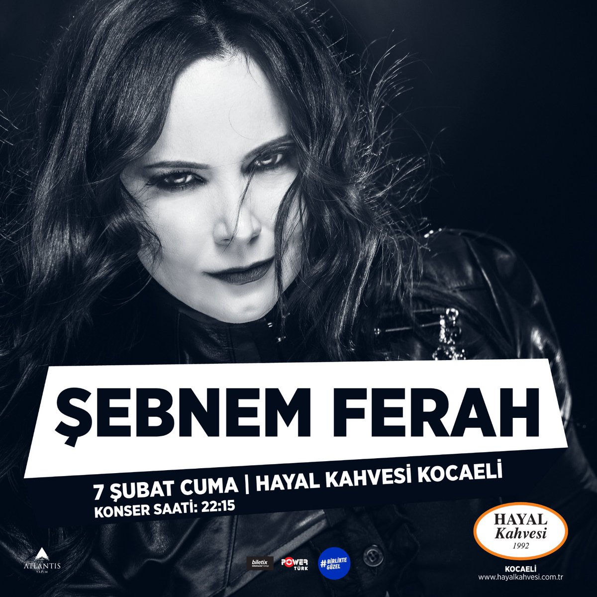 SebnemFerahCom's tweet photo. Biletler tükendi, ilginize teşekkür ederiz... Yarın Hayal Kahvesi Kocaeli'de görüşmek üzere!🖤 @HayalKocaeli https://t.co/0gXmn0zjuj