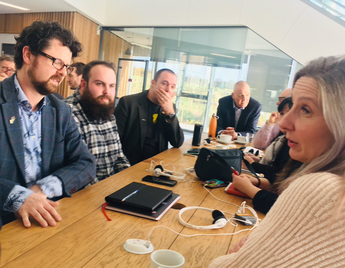 #Skills, #procurement, #funding, #collaboration and #opportunity were some of the key themes raised by #welshbusiness today at <a href="/M_SParc/">M-SParc</a> - Diolch to you all for attending and sharing your views and ideas with us for our #FGReport 

<a href="/BITCCymru/">BITC Cymru</a> #Involvement