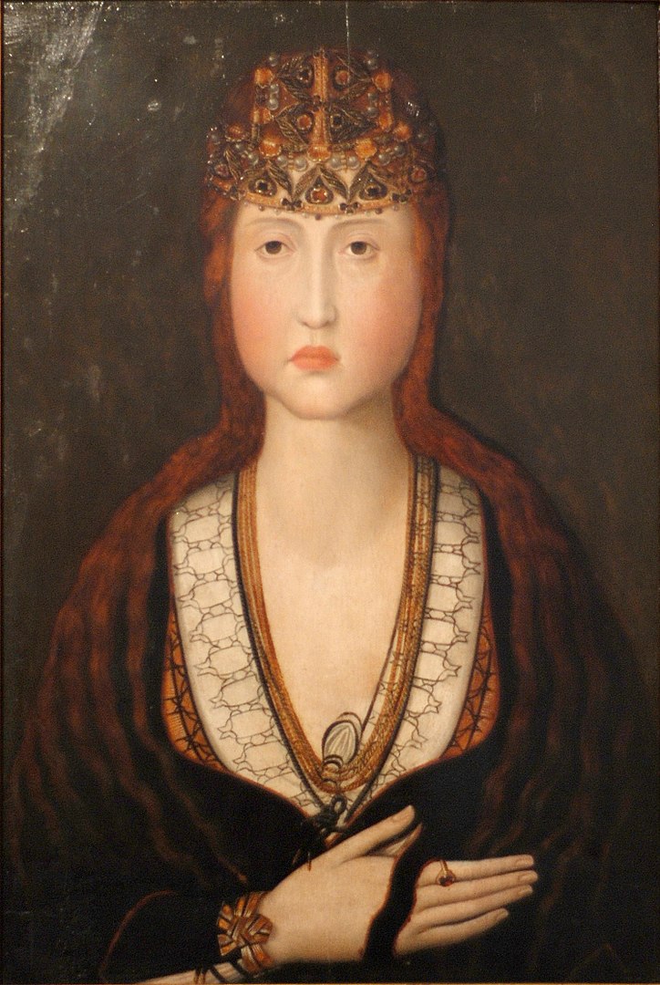 Retrato de D. Joana, princesa de Portugal.
Por Nuno Gonçalves
Obra do próprio, Domínio público, https://commons.wikimedia.org/w/index.php?curid=18840258