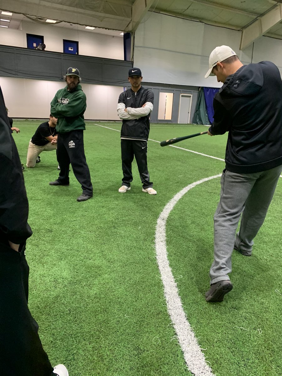 Always great having @pittsburghpirates Bench Coach and Former Pioneer Donnie Kelly by and hanging out and giving back. #DK #Family