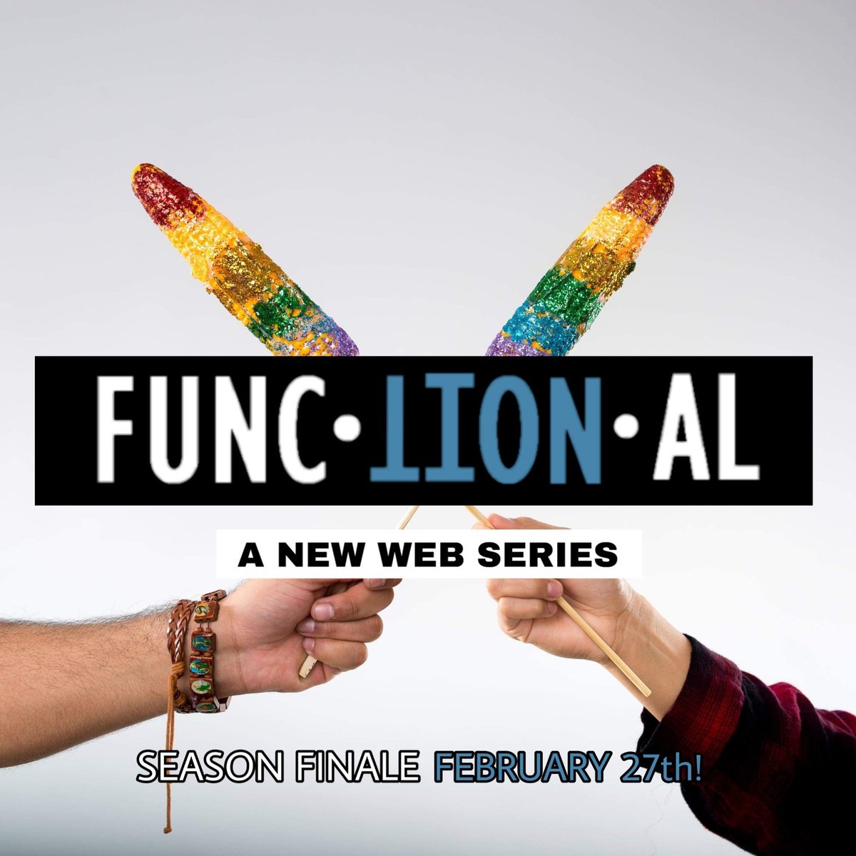 functionalserie's tweet image. We are nearing the end. 💔
Mark your calendars and catch the final four episodes this season starting today!
#FunctionalWebSeries #FunctionalLiveChat #Latinxwriters #LGBTWebSeries