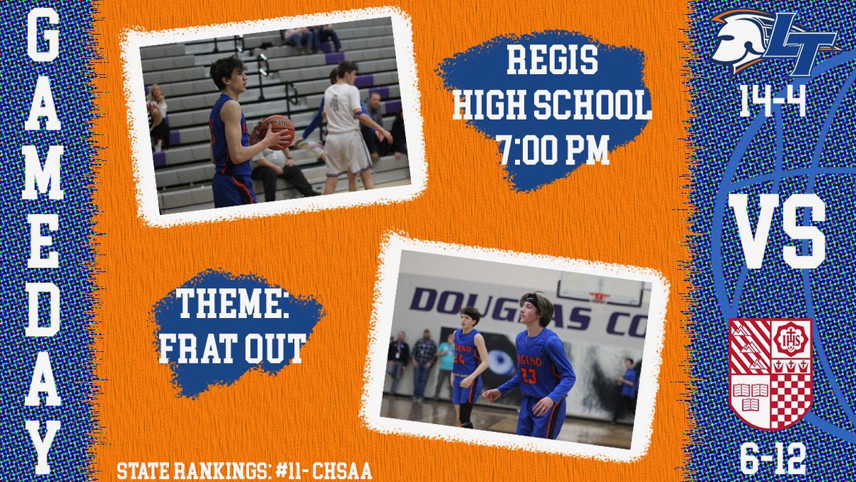 Legend_Hoops's tweet photo. Weβre all Brad and Chad tonight πΊπΌπ
#GAMEDAY #FamilyOn3 #LegendFamily #BeatRegis https://t.co/OAnUUKnSzl