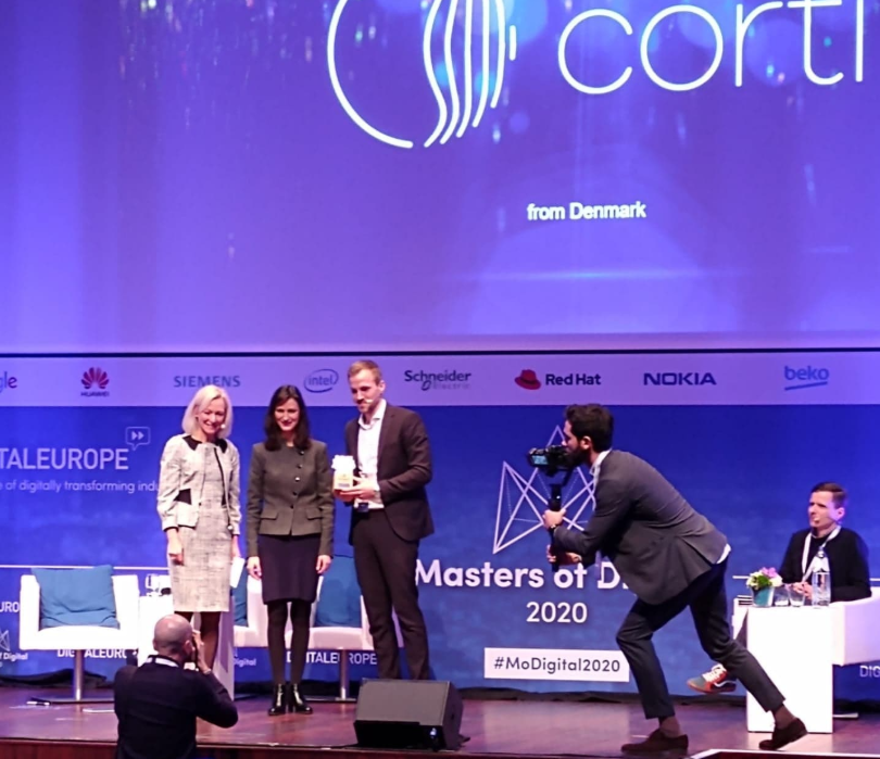 And the Winner is @corti_ai Congratulations ! @larsmaaloe #MoDigital2020 #FutureUnicornAward @DIGITALEUROPE