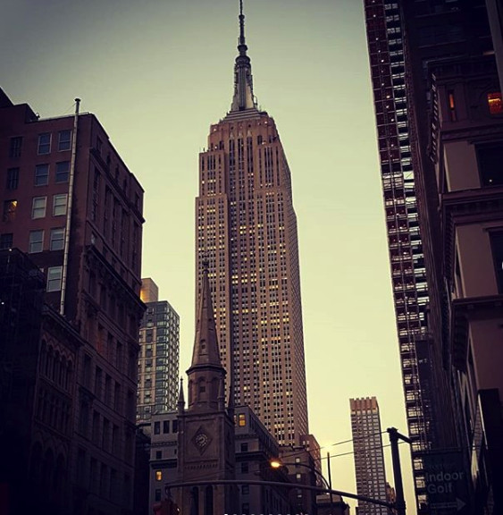 The <a href="/empirestatebldg/">Empire State Building</a> is just a short cab ride away! Go see this legendary skyscraper and its 360-degree views of New York! --Ren

📷:@julie_frst