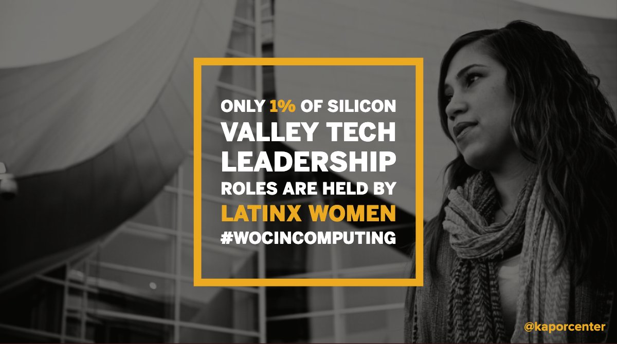 KaporCenter's tweet image. Did you know? 👀🤔💥
Find more stats like this in our report covering experiences of #WOCinTech! 
Full Report ➡️bit.ly/WOCinComputing #WOCinComputing