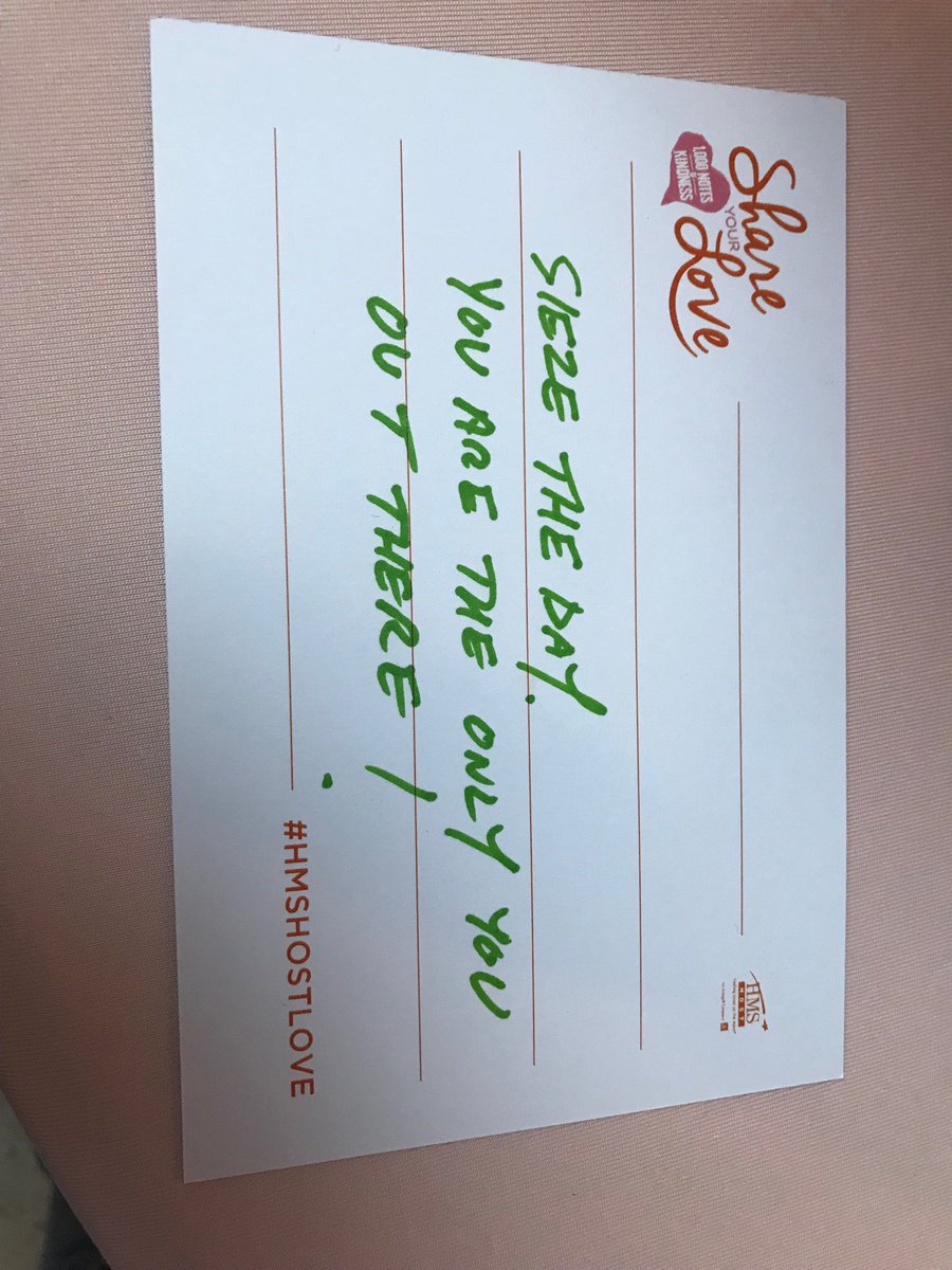 Random acts of kindness at Charlotte airport. #HMSHHOSTLOVE