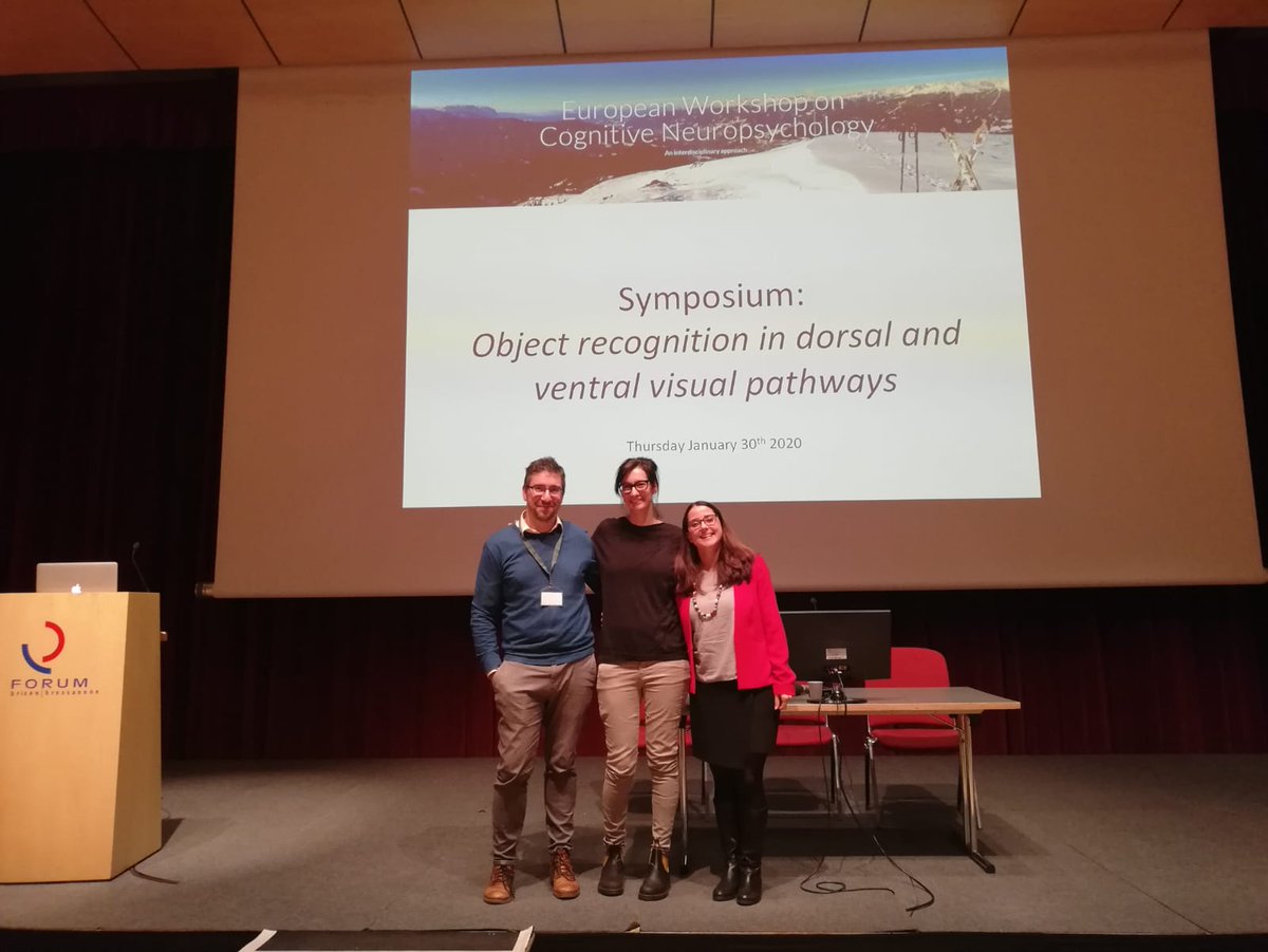 Very proud of the Symposium on Object Processing in Dorsal and Ventral Visual Pathways. At the European Workshop in Cognitive Neuropsychology in Bressanone.
