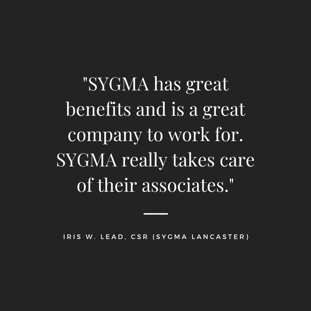 TheSYGMANetwork's tweet photo. Life at SYGMA isn't average. We believe in rewarding hard work with great benefits and amazing career development opportunities to last a lifetime. Interested? Apply today! https://t.co/GS562YabpS https://t.co/4rOLTQxGBp