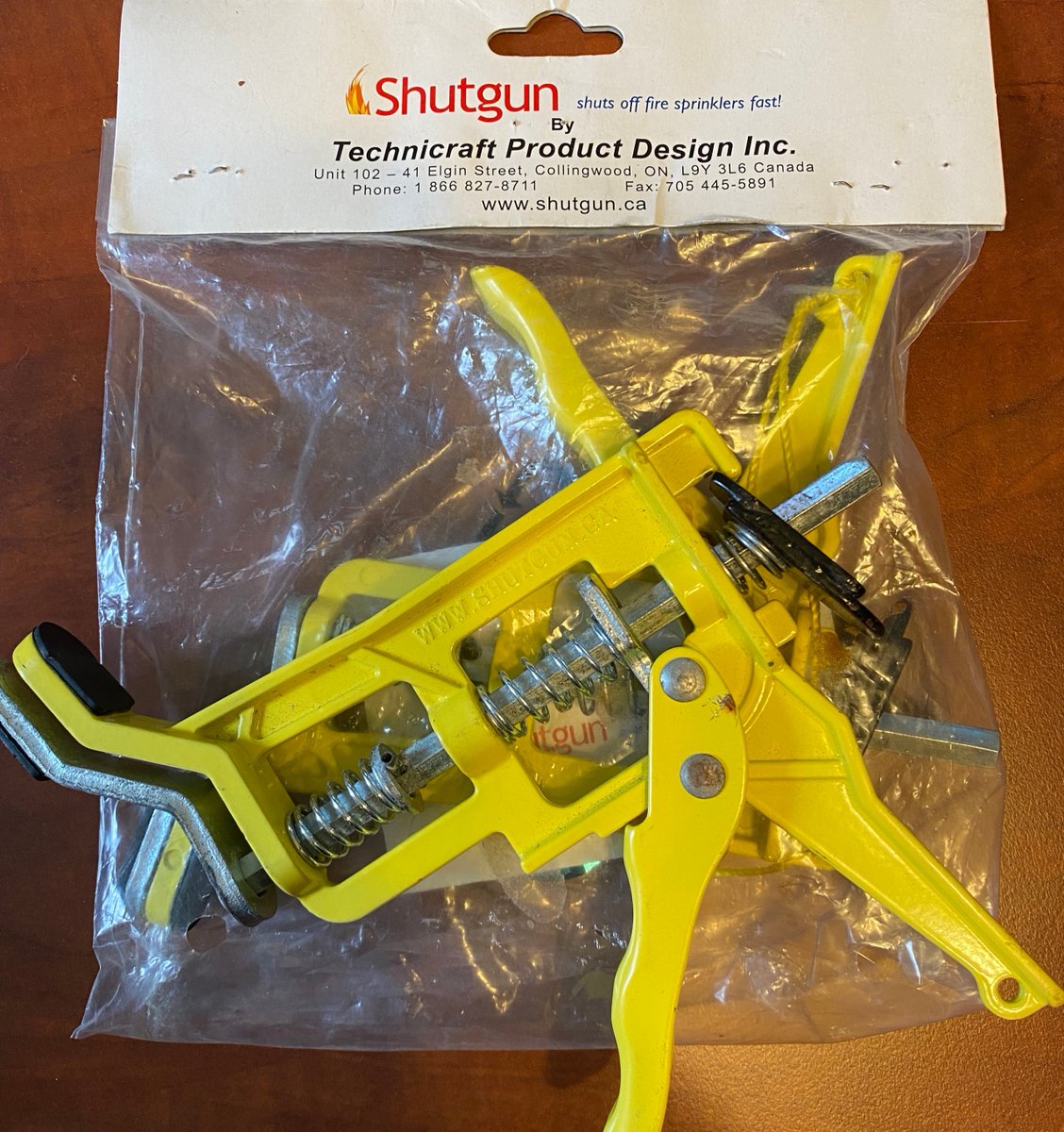 NittanyCoOp's tweet photo. Fire sprinkles cause an average of $35,000 in water damage. For just $58, the Shutgun fire sprinkler shut off tool can save you money while giving you peace of mind! Contact us to get yours today! https://t.co/Wp3cVXn9JV