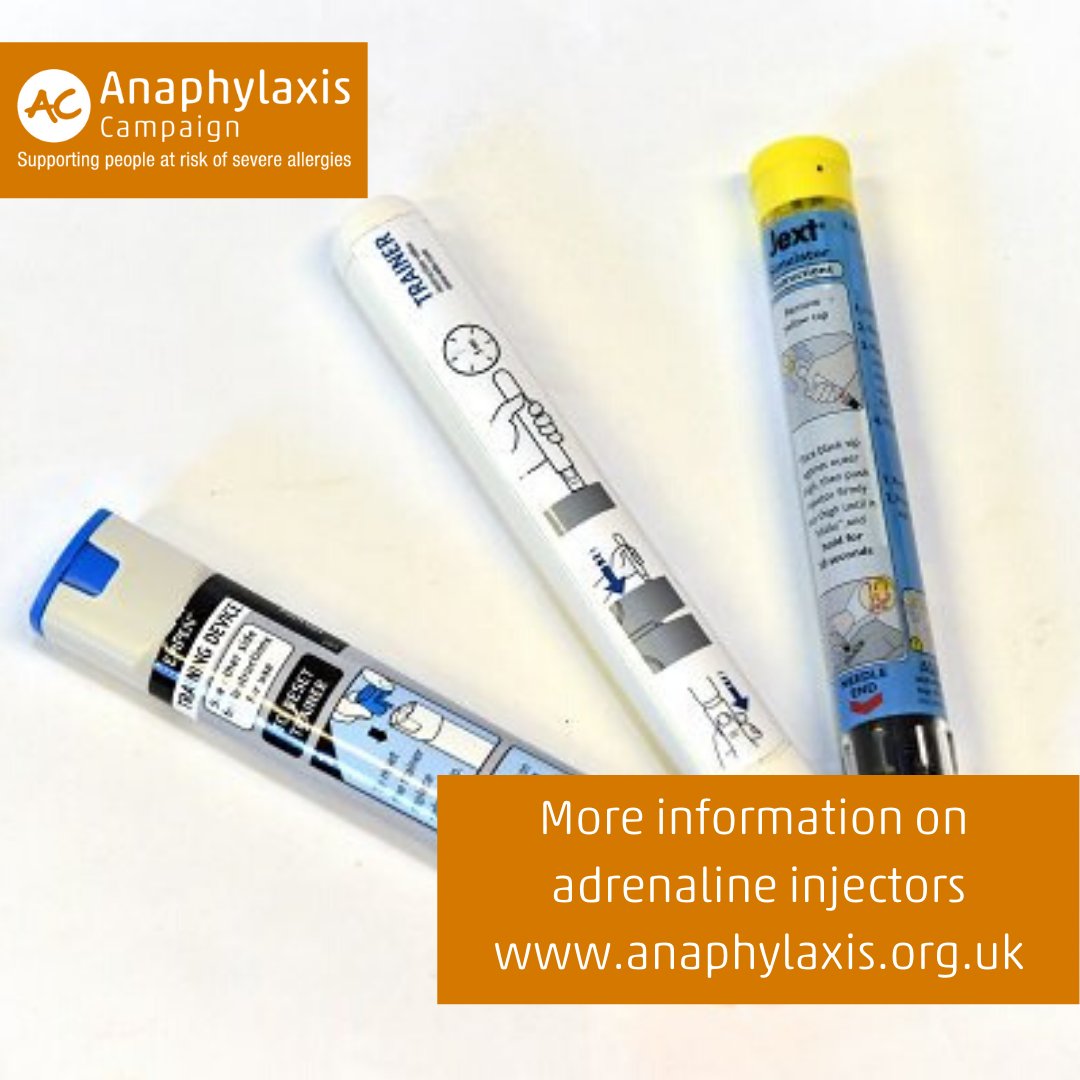 Did you know you can order 'trainer' devices for each of the three adrenaline auto injectors?

Find out more about your device at ow.ly/nGHc50y9bfV