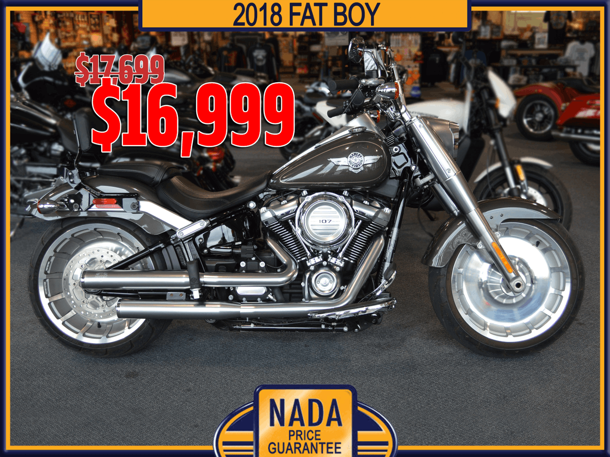 WoodstockHarley's tweet photo. More Steels of the Week!
Check out this 2018 Fat Boy at a newly reduced priced for $16,999
Vance & Hines Short Shots never fail to catch your attention
#vanceamdhines #shortshotpipes #woodstockharley #2018fatoy #fatboys #steeloftheweek https://t.co/YrJUwaAn3Y