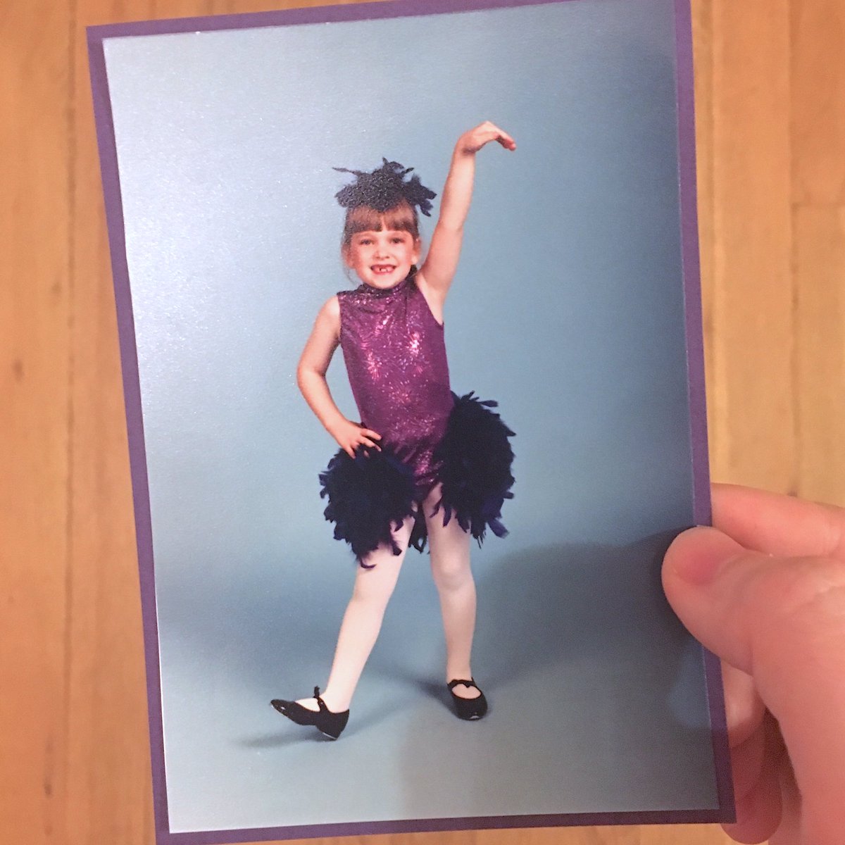 TheScalicis's tweet photo. #TBT Look at that dedication... and sass! 

Pretty sure this was from the recital where we danced to Neil Sedaka's "Calendar Girl". I was July ("Like a firecracker all aglow") and you can be sure I WERKED IT! 

#ThrowbackThursday #Memories https://t.co/rOWYlqCNj4