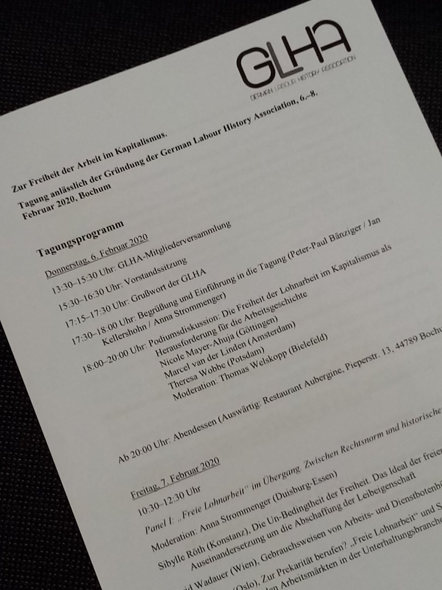 bes_tr's tweet photo. Es geht's los!

Zur Freiheit der Arbeit im Kapitalismus. Tagung anlässlich der Gründung der German Labour History Association
Bochum
#glha https://t.co/N8BbjBEXYX