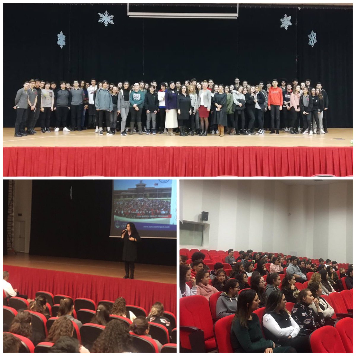 International Office yurt dışı eğitim danışmanımız Kadriye Varış bugün Denizli kampüsünde Dünya vatandaşı Olma programı kapsamında sunum yaparak  öğrencilerimizin yurt dışı lise değişim sunumu yaptı.