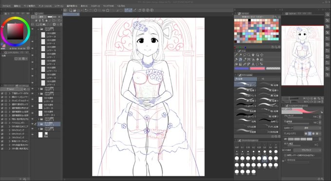 ライブでここまで進みました #今日のライブ進捗 https://t.co/Xdy4wxNqYi 