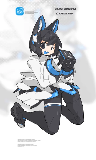 给我一直以来都尊敬和喜欢的启蒙画师钛山@TysonTanX 的赠图。是钛山家的女儿爱理诗·罗塞塔。因为个人喜好的原因,整体画的偏向少女,而不是原版更加稚嫩的身体比例。如需参考,还请依照原作
https://t.co/BLkurFjOmO 