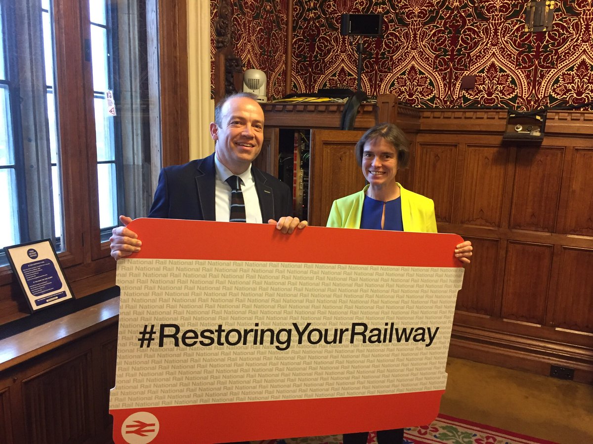 SelaineSaxby's tweet image. This week I have also discussed #RestoringYourRailway with Rail Minister, Chris Heaton-Harris @chhcalling.  I am committed to finding solutions to improve our infrastructure in #NDevon