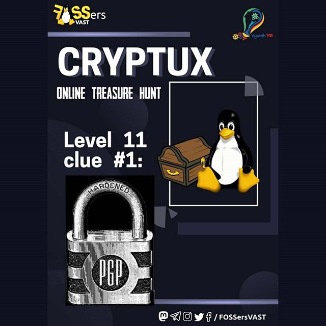 #CrypTux #level11 clue 1