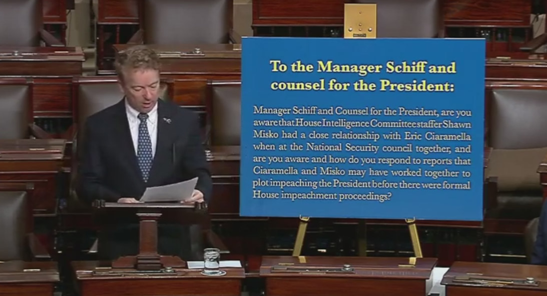 9. This is why CHIEF JUSTICE John Roberts REFUSED to read the questions of Sen. Rand Paul  @RandPaul at the Senate Trial.to protect OBAMA.Sen. Rand Paul questions had the name ERIC CIARAM£LLA.Ciaramella leads to the Obama ordered massacre in Ukraine..