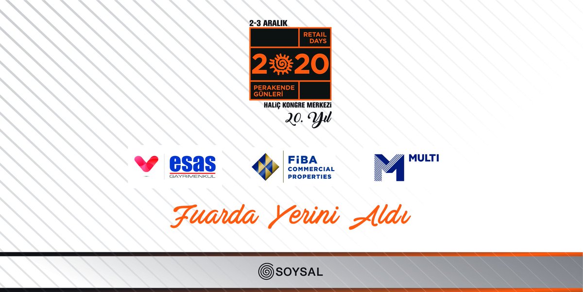PG_Soysal's tweet photo. ESAS Gayrimenkul, FİBA Commercial Properties ve MULTI Turkey PG20'de
#PG20#soysal #perakendegunleri #retaildays #esasgayrimenkul #fibacommercialproperties #multiturkey #halickongremerkezi @halickongremerkezi @EsasGayrimenkul https://t.co/dwyuNsJ2OZ