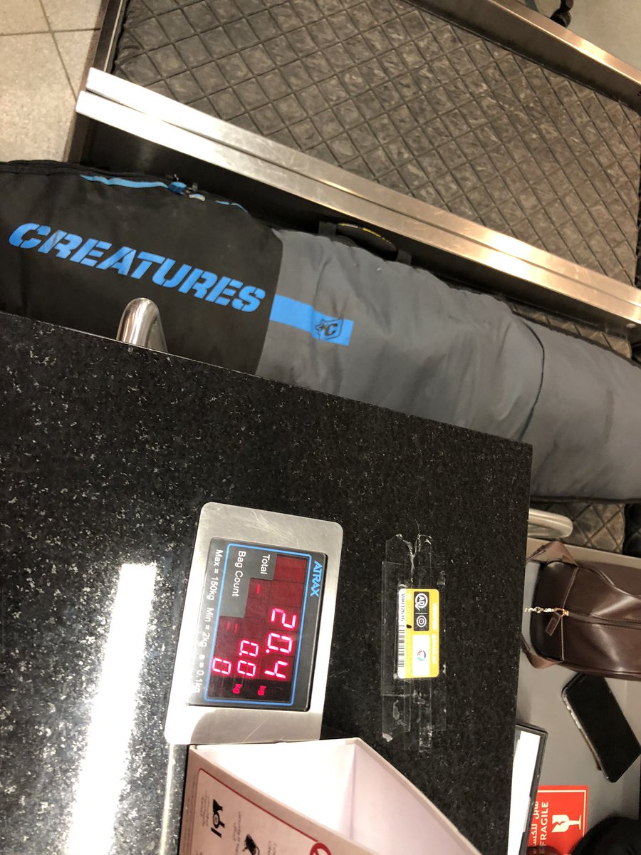 SurferTraveling's tweet photo. @EtihadAirways OMG 😱 unbelievable that you dare to suggest this #surfboard is actually a #wakeboard so you can charge me AED230 extra!? #givemebackmymoney https://t.co/2QnVvUKKL4