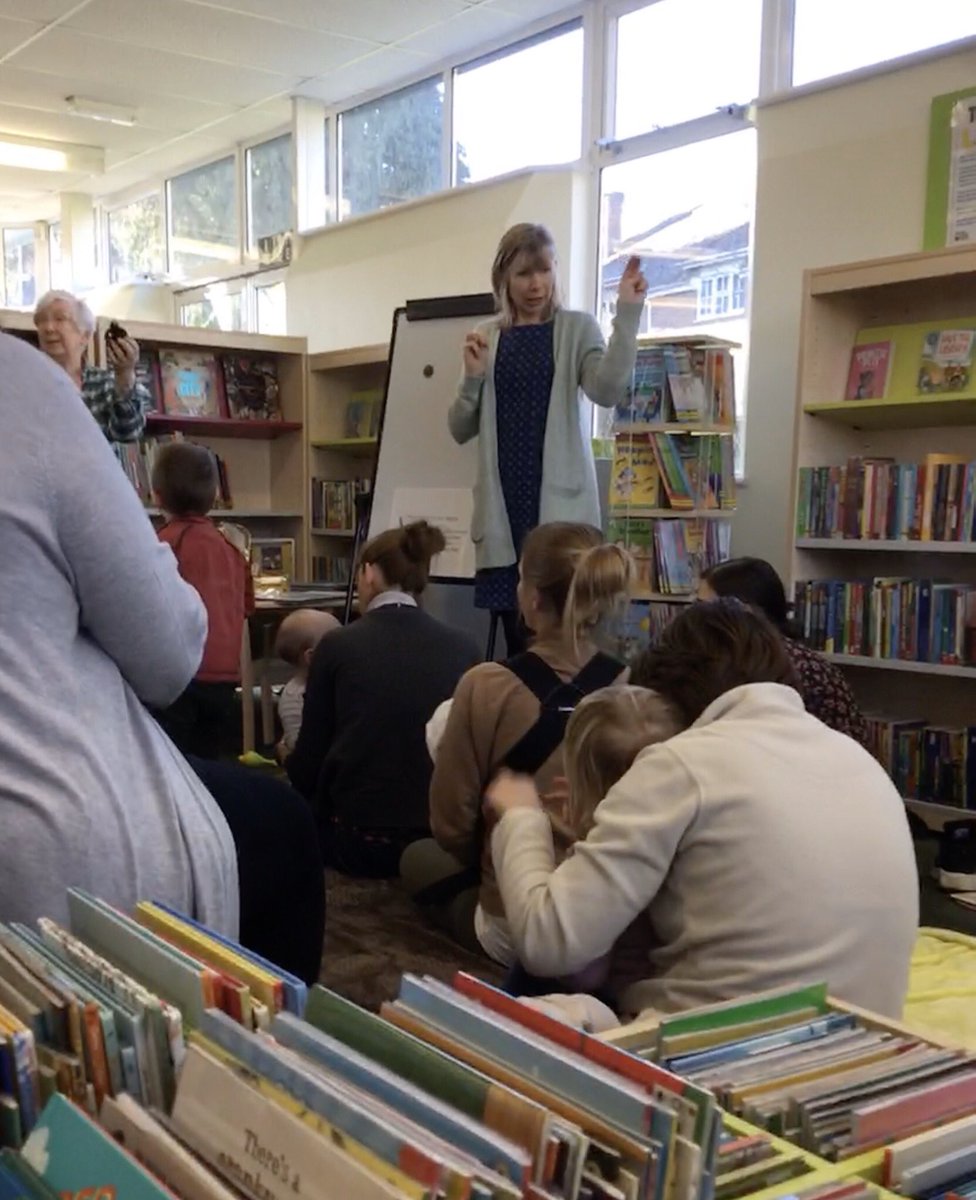 WSCCLibraries's tweet photo. It looks like the regular Rhyme-Timers of #Henfield are pleased with their new children’s library! 🥳📚🎶You can have this much fun at your local #RhymeTime too - why not find out where your nearest is? https://t.co/Ltfx1JR5xY #HenfieldLibrary @HorshamHealth @WSCCNews @fg_library https://t.co/tQbnU6FkPX
