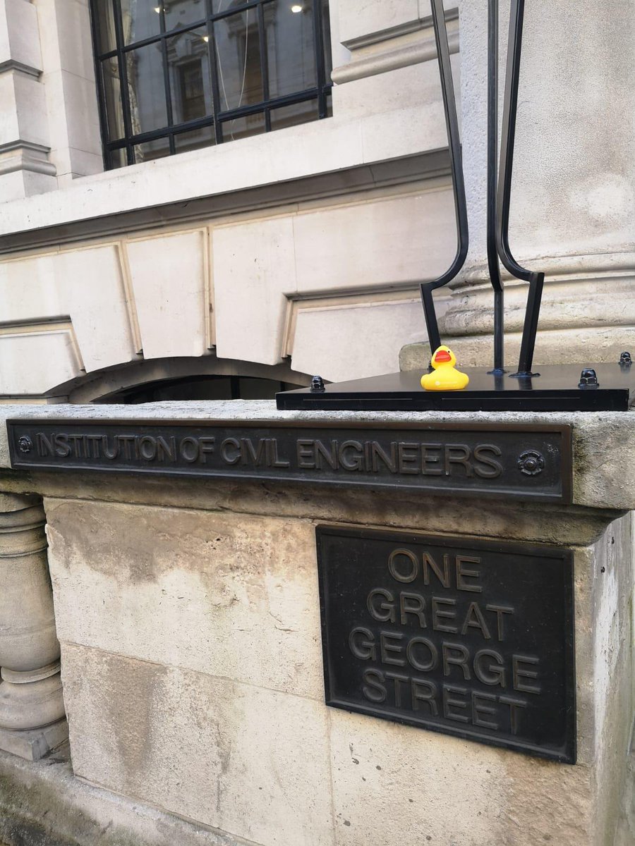 The Duck is out on his adventures again! He is available to pick up from the VP stand along with our company brochure. #beyondlockeddoors @brainmindltd