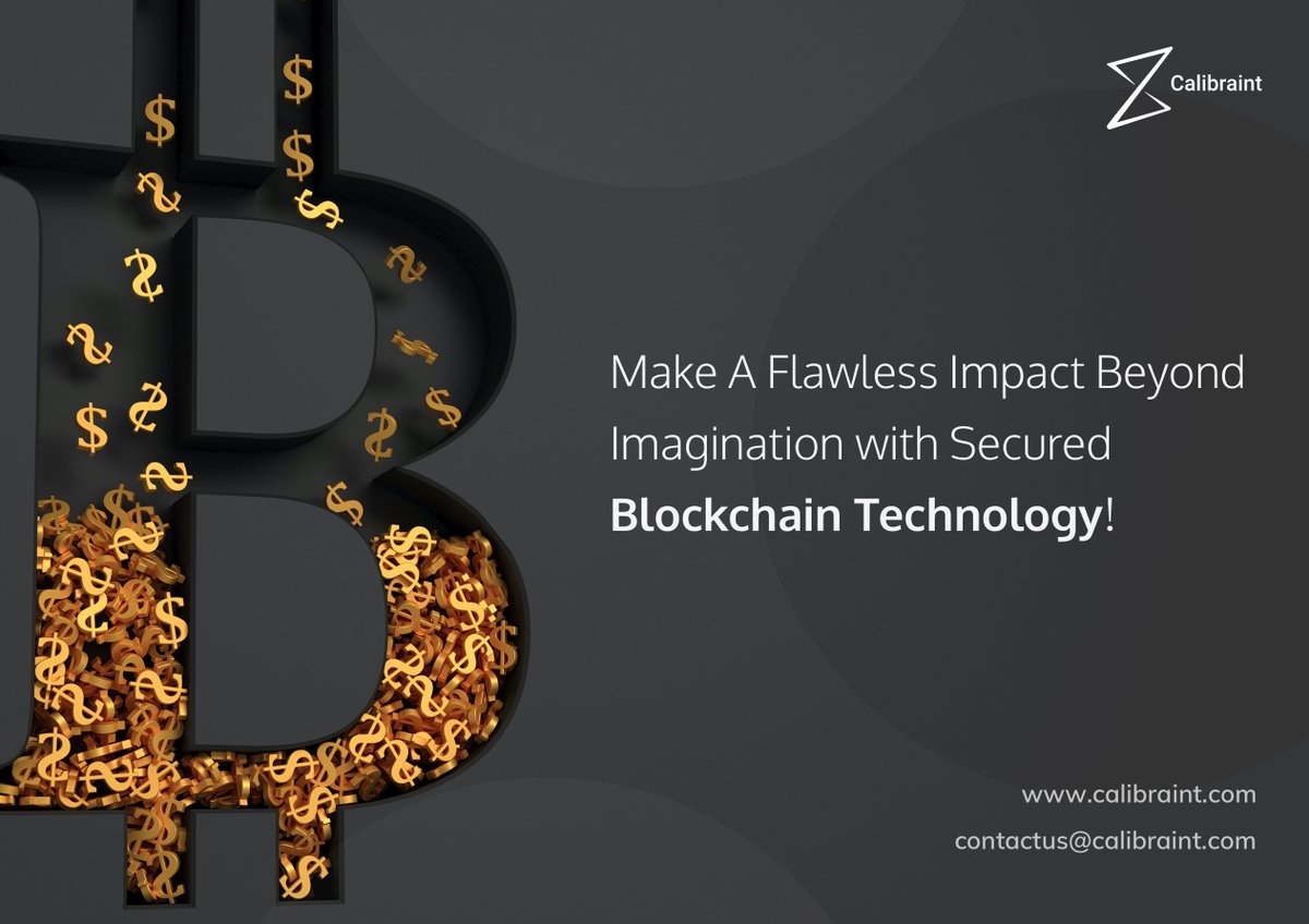 Calibraint_Tech's tweet image. Make It Way Secured &amp;amp; Fragile !! #Calibraint
calibraint.com/services/block…

#chatbot #chatbotdevelopmen #blockchaintechnology  #blockchain #blockchains #blockchaindevelopers #webdevelopment #webapplication #mobileapplication #mobiledevelopment #MobileApp