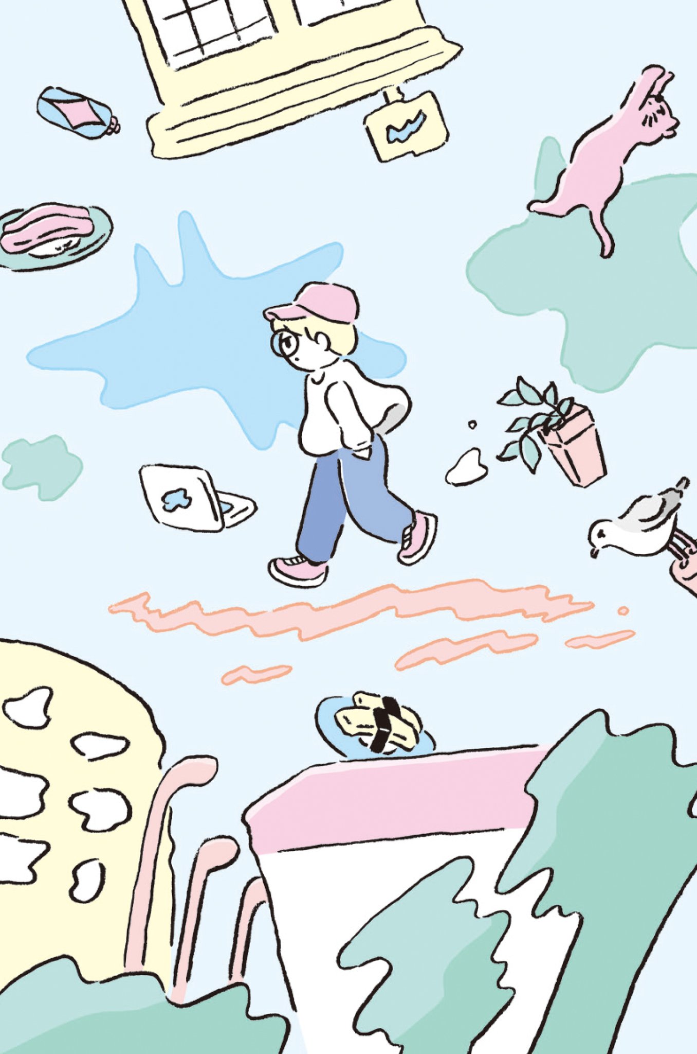 カヤヒロヤ Op Twitter 今日2 6発売のphaさん どこでもいいからどこかへ行きたい 幻冬舎 のカバーイラストを担当させていただきました デザインは川名潤さんです どこか非日常的な場所へふわりと訪れているような そんなイメージで描かせていただきました カヤヒロヤ Op Twitter 今日2 6発売のphaさん どこでもいいからどこかへ行きたい 幻冬舎 のカバーイラストを担当させていただきました デザインは川名潤さんです どこか非日常的な場所へふわりと訪れているような そんなイメージで描かせていただきました