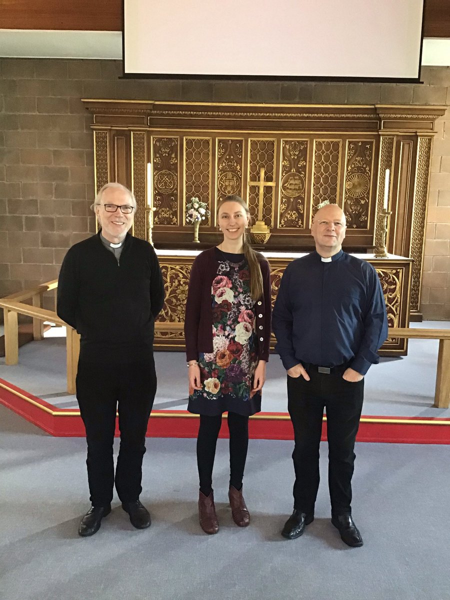 StNicholasHull's tweet image. Rev’d Paul (right) welcoming Sammi and the generous giving team at St.Nicholas today - #exploringtogether #DioceseOfYork