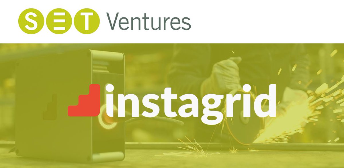 BATTERY PIONEER INSTAGRID RAISES €8.5M IN SERIES A ROUND LED BY SET VENTURES
instagrid, the portable power company, announced €8.5 million in Series A funding, led by SET Ventures with participation from High-Tech Gründerfonds and Segnalita Ventures. setventures.com/battery-pionee…