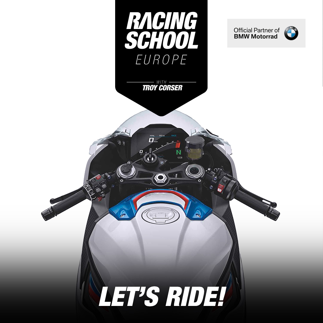 RacingSchoolEu's tweet photo. Care for a ride ? Follow your passion and #MakeLifeaRide
Fly in and Ride the @bmwmotorrad S 1000 RR ///M Package
https://t.co/HPmk01lToy
#neverstopchallenging #bmwmotorcycle #S1000RR #superbikexperience #ridingschool #double_r #rr #mpaket #sbk #bmwmotorcycle https://t.co/cYNfTic6Na