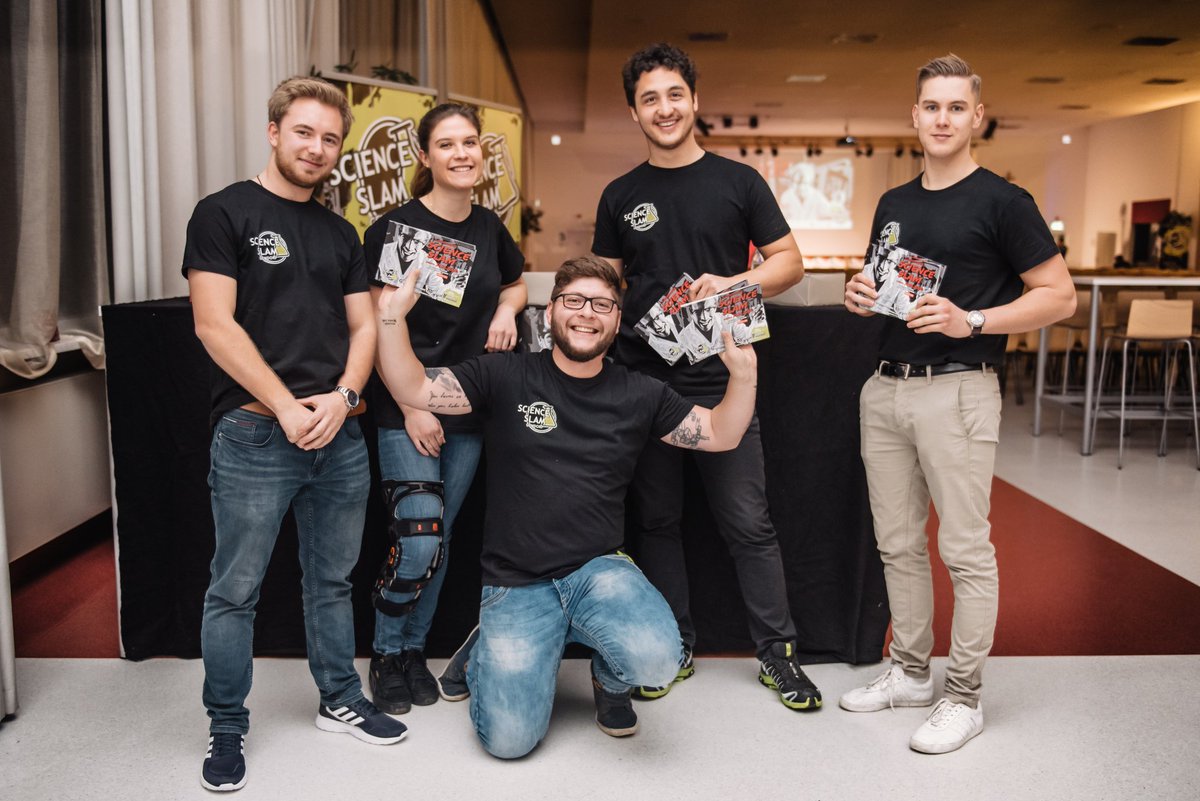 Nochmals ein riesengroßes DANKESCHÖN an unsere fleißigen #Azubihelfer!💪🏼 Eure Unterstützung war großartig🤩
#gendorfslam #readysteadyslam #scienceslam #danke #wisskomm #scicomm