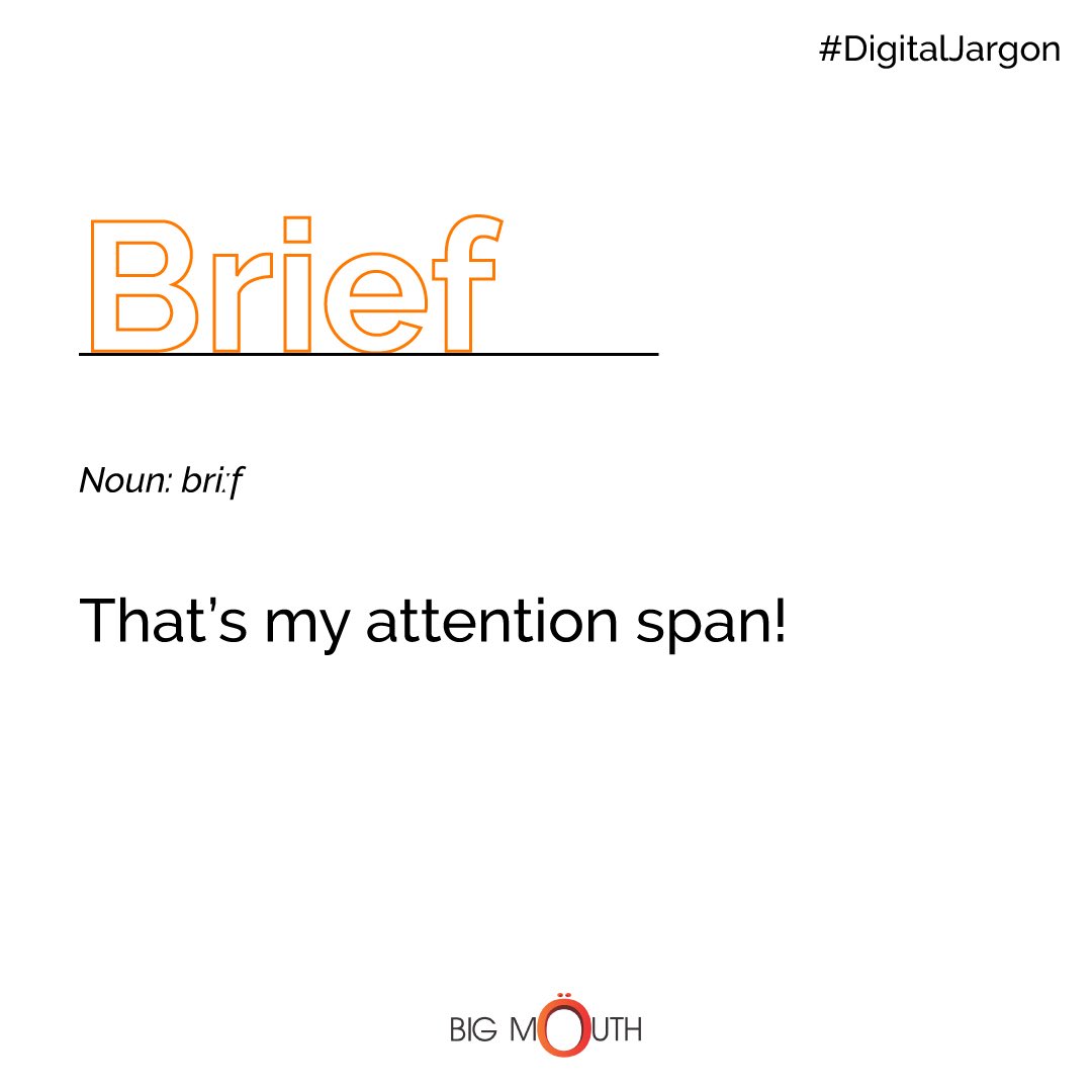 BeBigMouth_'s tweet image. We’re so glad that this is not the case of our creative geniuses at Big Mouth Digital &amp;amp; Media

#DigitalJargon #BeBigMouth