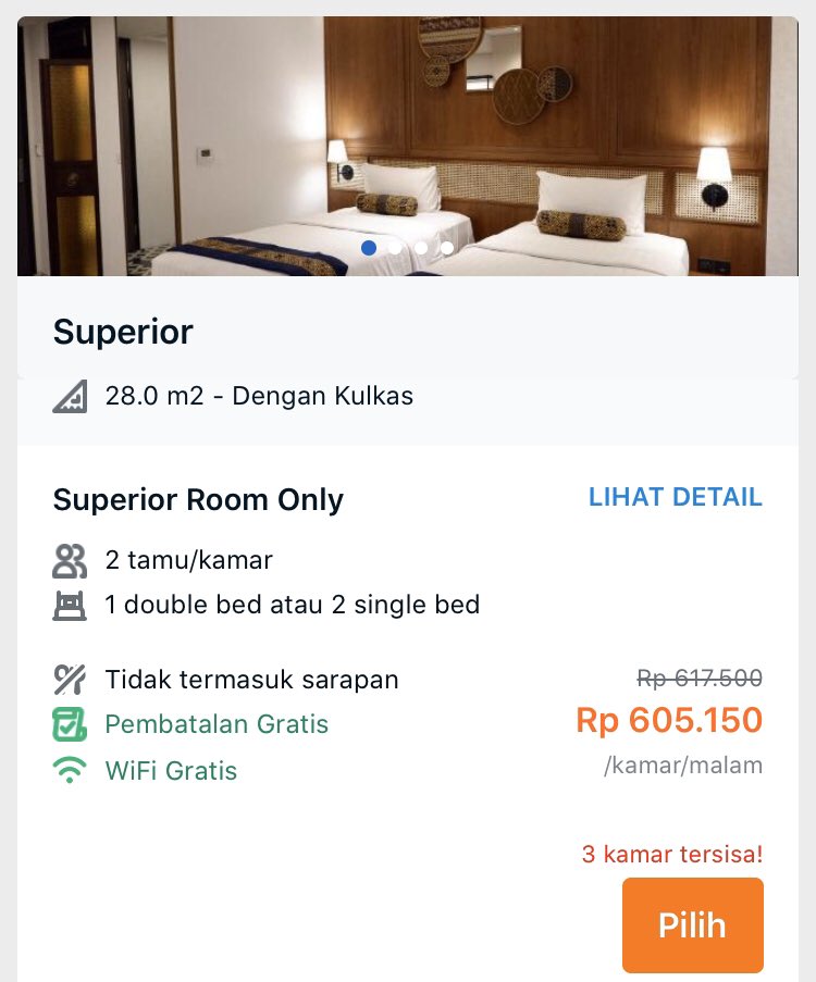 Traveloka Indonesia On Twitter Room Only Harga Kamar Tidak Termasuk Sarapan Yah Biar Afdol Biasanya Aku Booking Room Yang Include Breakfast Buffet Karena Itu Yang Aku Suka Jadi Guys Di Cek Lagi